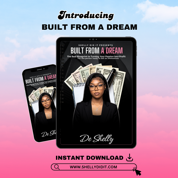 BUILT FROM A DREAM 💭 • THE BLUEPRINT