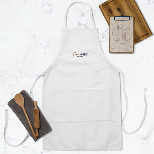 xFHTB EMBROIDERED APRON